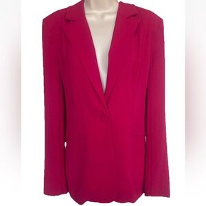 Rafaella Fuchsia Blazer Size Medium